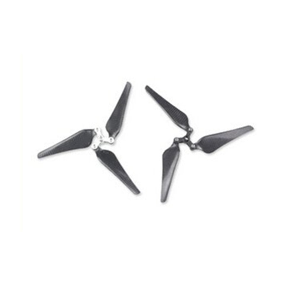 DJI Phantom 2 Vision Plus CF 3-Blade 9443 Self-Locking Foldable Propellers - High Performance Replacement Props for Aerial Photography & Drone Racing