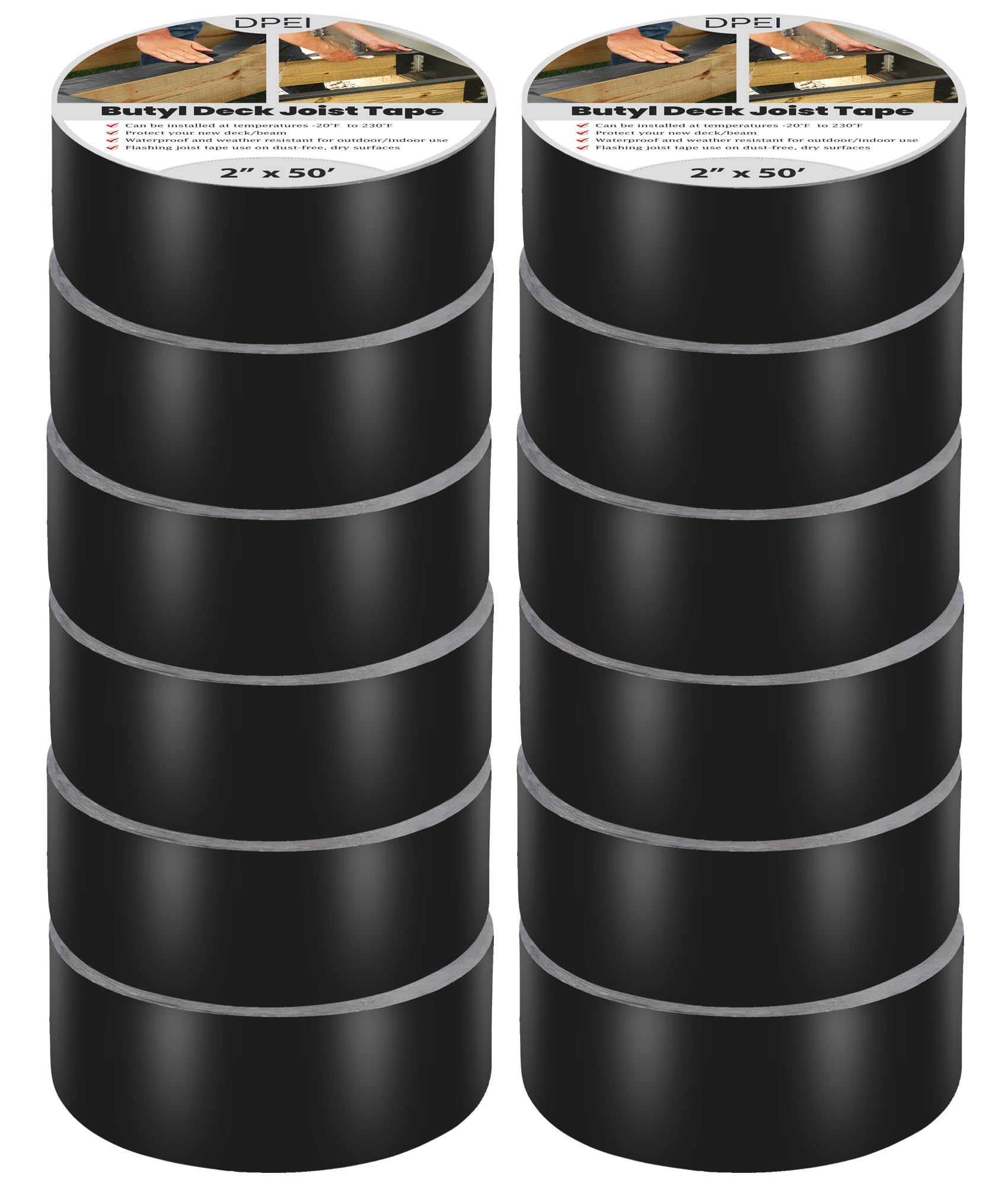 12pcs Butyl Deck Joist Tape 2