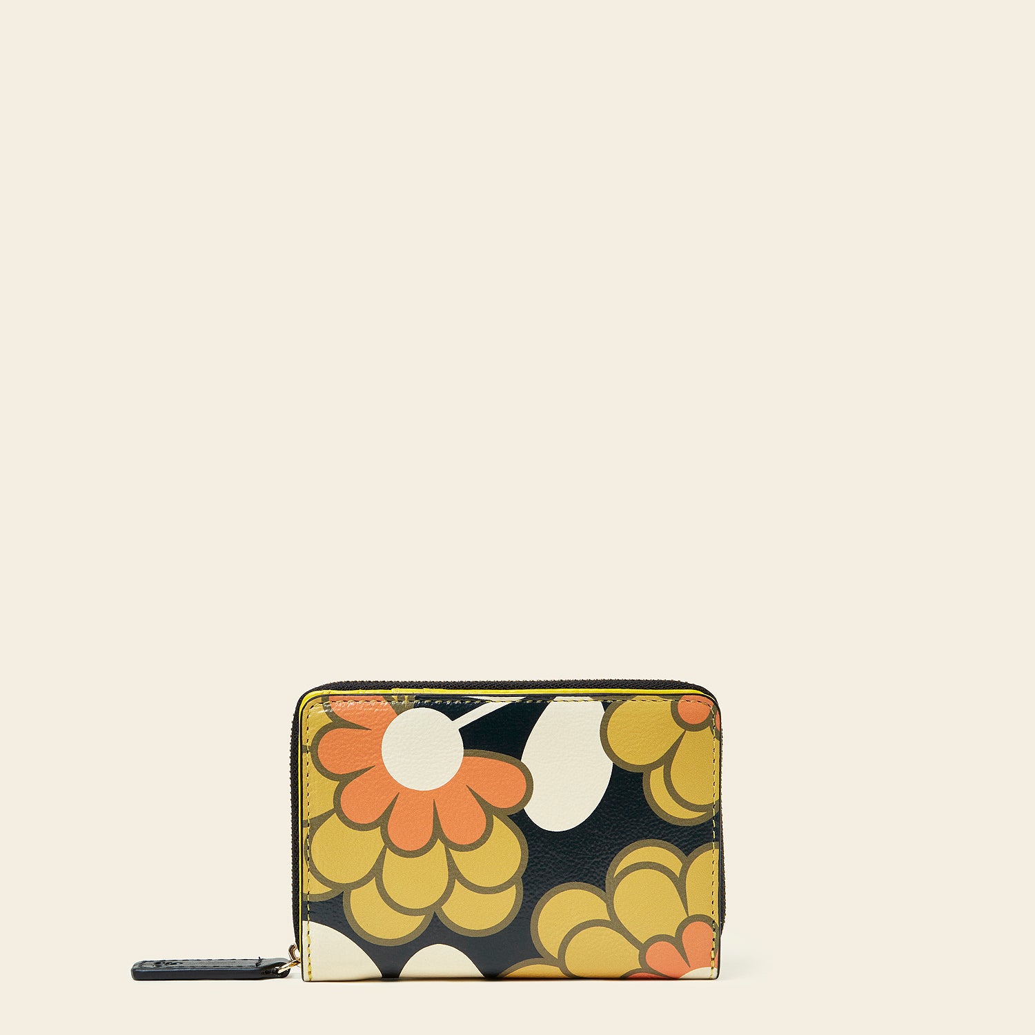 Celia Wallet - Premium Genuine Leather Women's Wallet with RFID Protection | Dahlia Saffron Color | Perfect for Everyday Use, Travel & Gift Giving