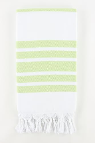 White & Light Pistachio