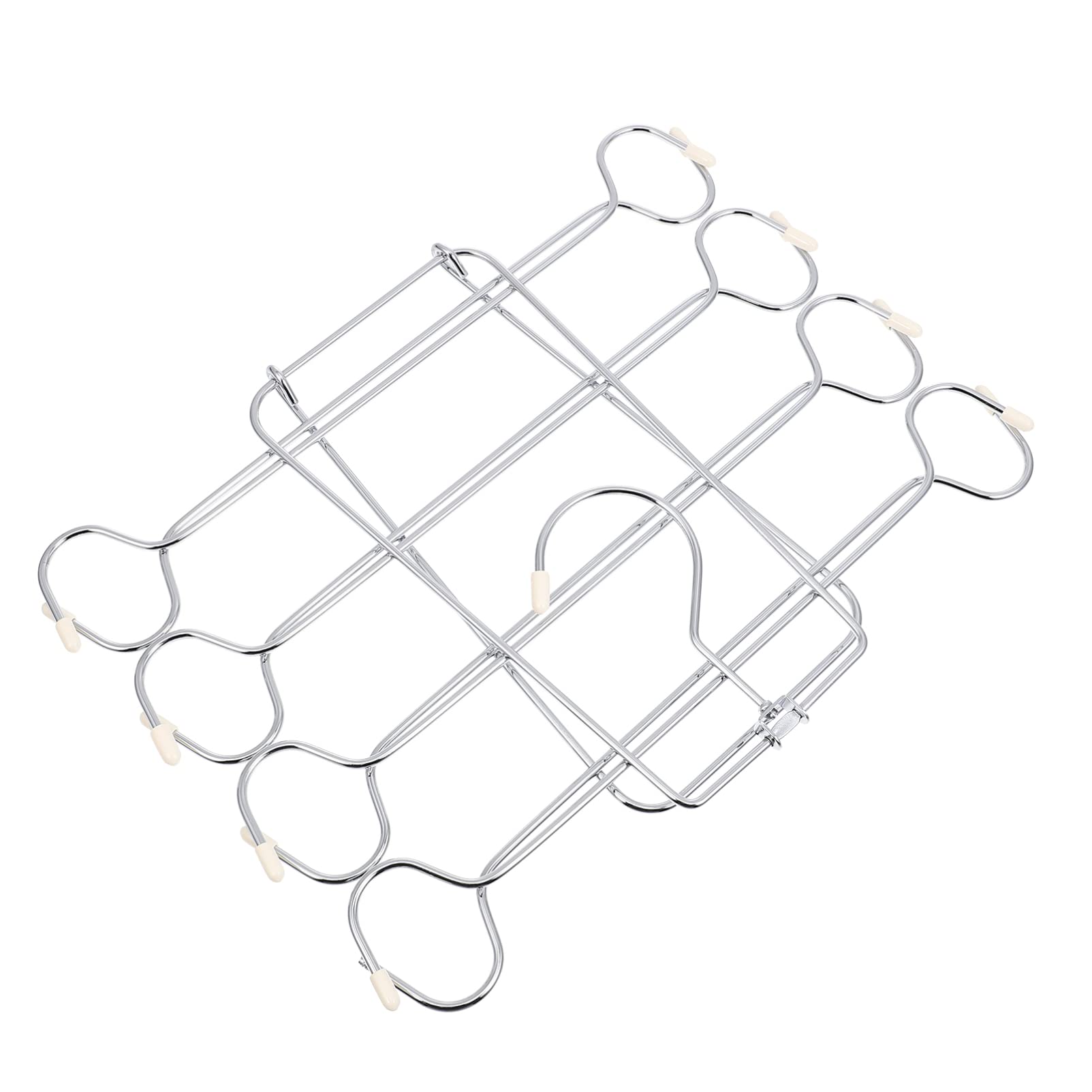 Cabilock Metal Folding Bra Hanger - Space Saving Closet Organizer for Tank Tops, Swimsuits, Belts & Ties | Perfect for Travel, Bathroom & Small Closet Storage