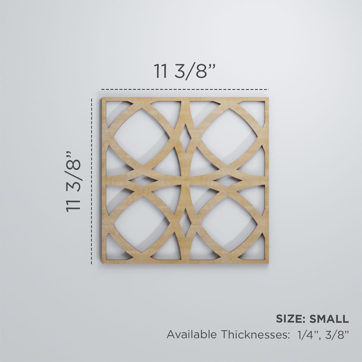 Fleetwood Fretwork Wall Panels - Decorative Wooden Wall Decor for Home & Office - Perfect for Living Room, Bedroom, and Interior Design