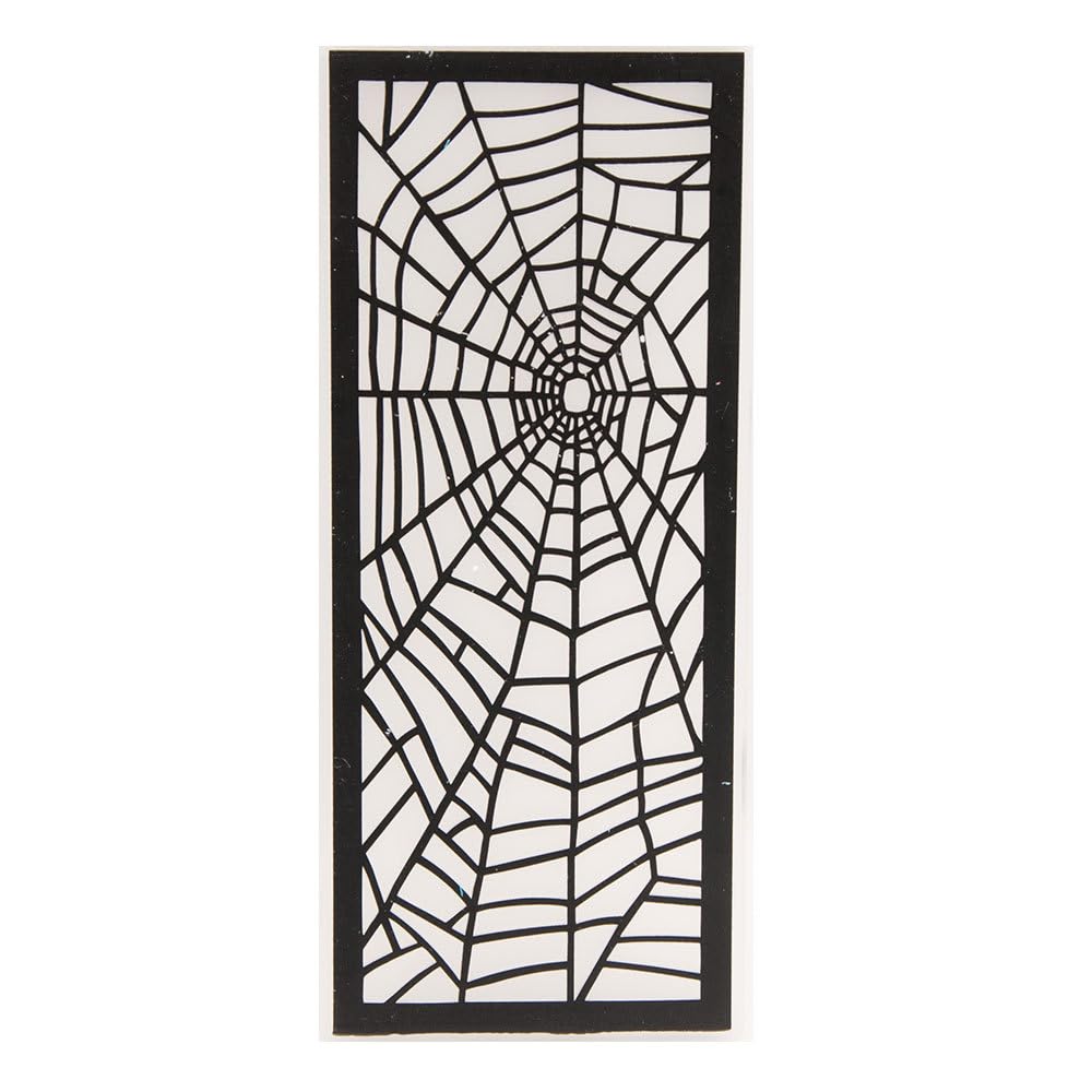 LZBRDY Spider Web Halloween Decorations - Plastic Embossing Folders for DIY Card Making, Scrapbooking & Paper Crafts | Perfect for Halloween Party Decor, Spooky Invitations & Seasonal Craft Projects