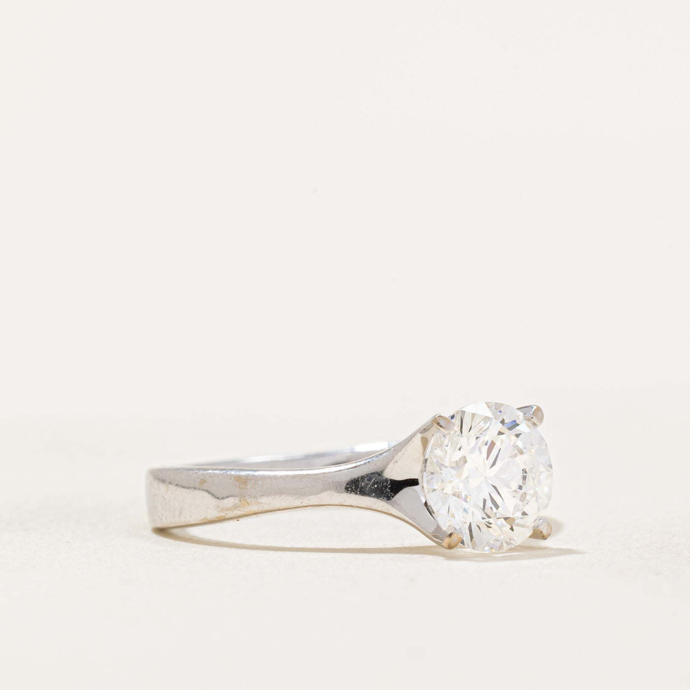 GIA Certified 1.50 Carat Solitaire Diamond Engagement Ring - Size 6.5 | Round Cut D Color VS1 Clarity | Perfect for Proposals, Weddings & Anniversary Gifts