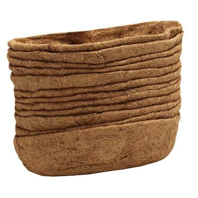 BestNest Bulk Buy of 12 Panacea 84169 Coco Fiber Planter Box Liners, 24