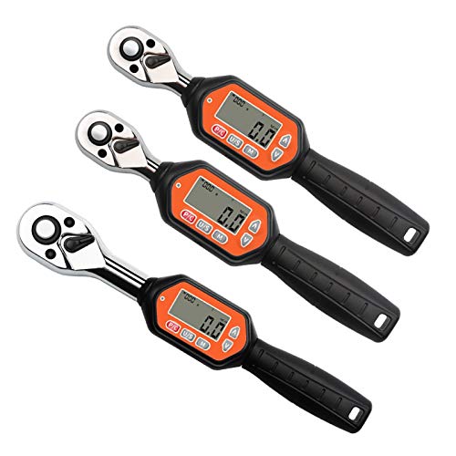 GDUUKK Digital Torque Wrench - Adjustable Professional Electronic Torque Wrench (6.5-135 Nm) for Bike, Car & Motorcycle Repair | Precision Torque Spanner Tool for Automotive Maintenance & DIY Projects