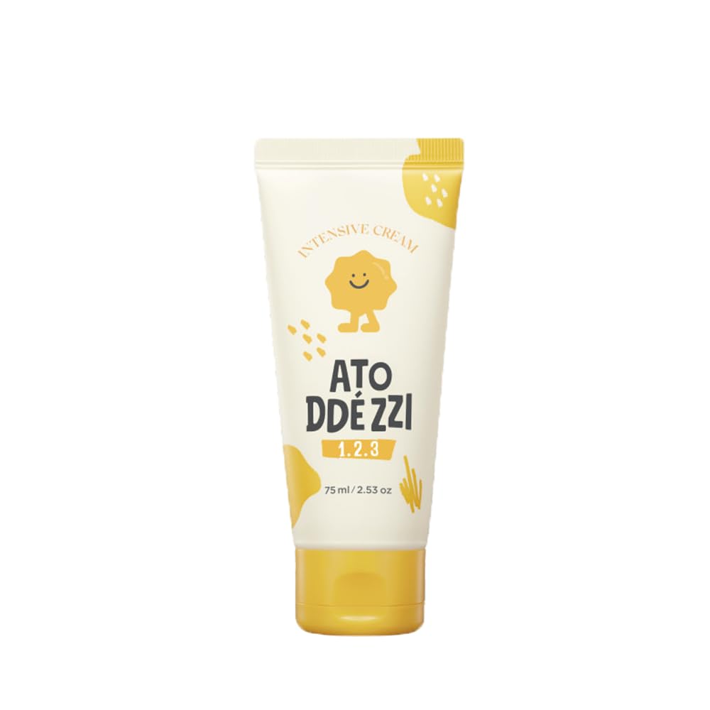 Atoddezzi 123 Intensive Cream 300ml/10.14fl.oz - Vegan Skincare Moisturizer for Deep Hydration & Soothing Irritated Skin | EWG Green Rated | Perfect for Dry, Sensitive Skin & Daily Face & Body Care
