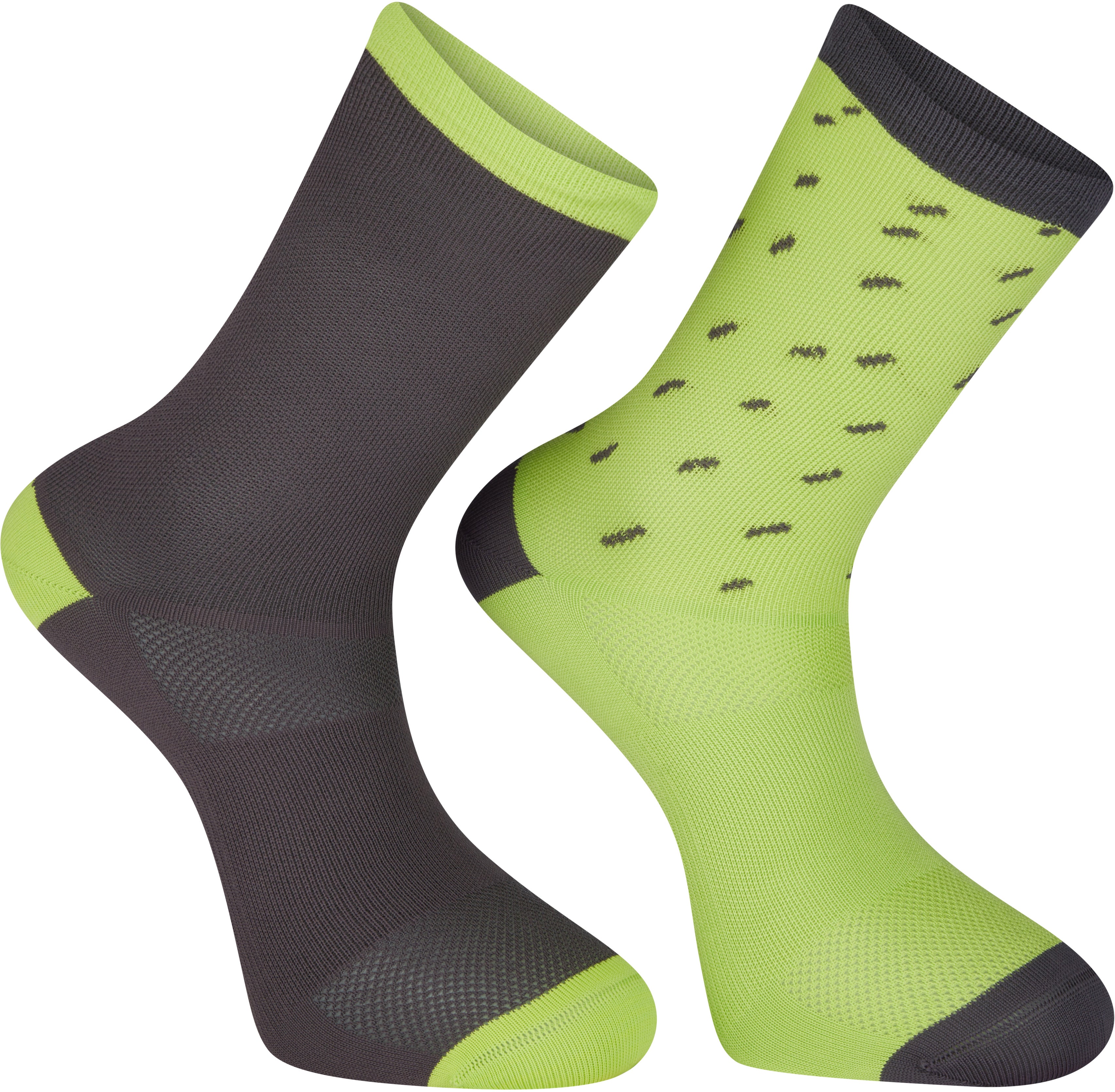Breathable Sport Mid Socks Twin Pack - Comfortable Athletic Socks for Running, Gym & Everyday Wear
