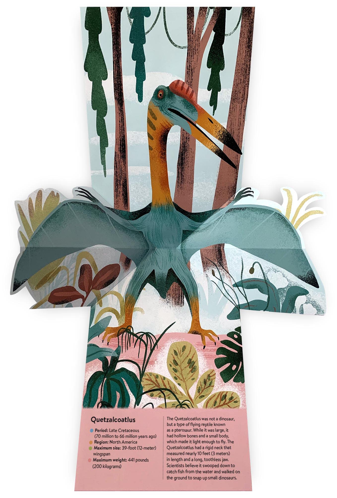 Dinosaurs and Prehistoric Creatures Pop-Up Book - Educational 3D Interactive Kids Learning Toy | Perfect for Classroom Activities, Homeschooling & Children's Bedtime Stories