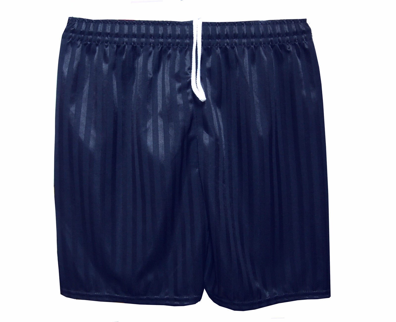 Unisex Shadow Stripe PE School Shorts for Boys, Girls & Kids - Comfortable Football Gym Shorts for Sports & School Activities