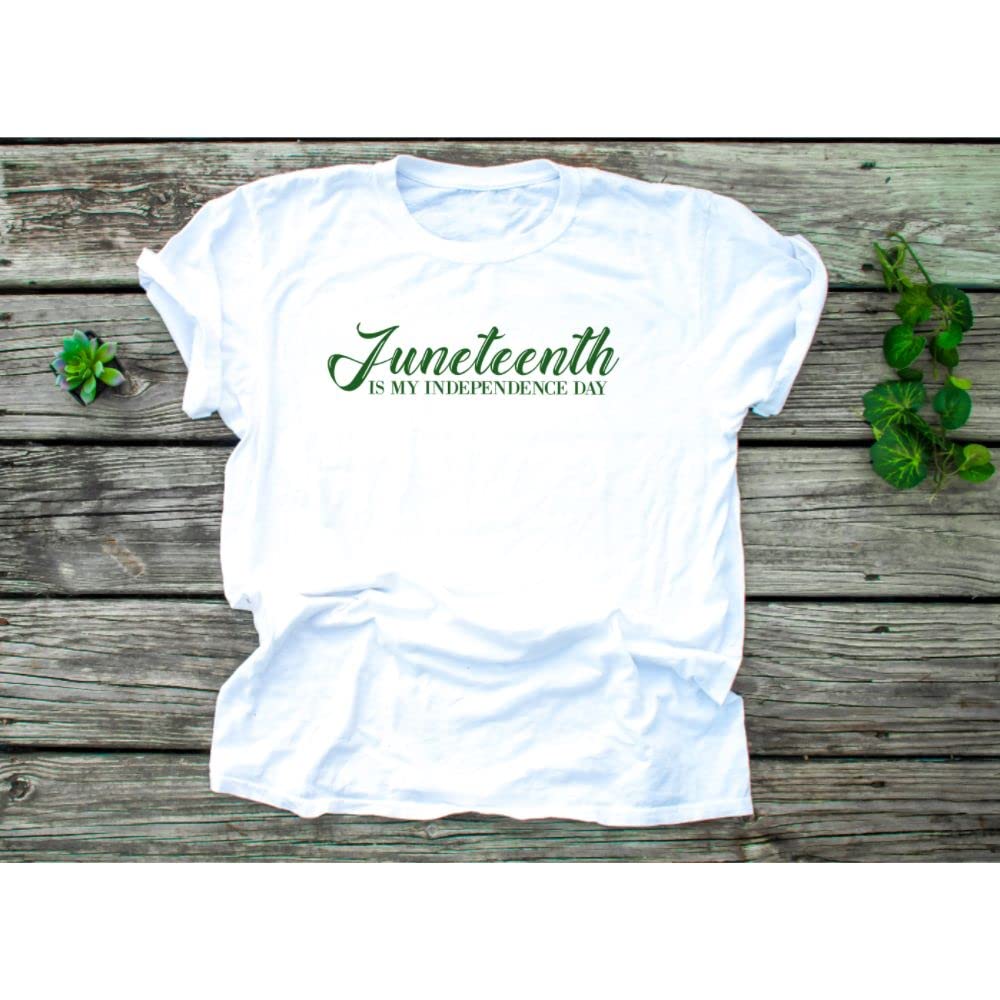 Juneteenth T-Shirt - Unisex Black History Month Cotton Tee - XXL White - Celebrate Freedom & Equality - Perfect for Juneteenth Celebrations, Black History Events & Everyday Wear