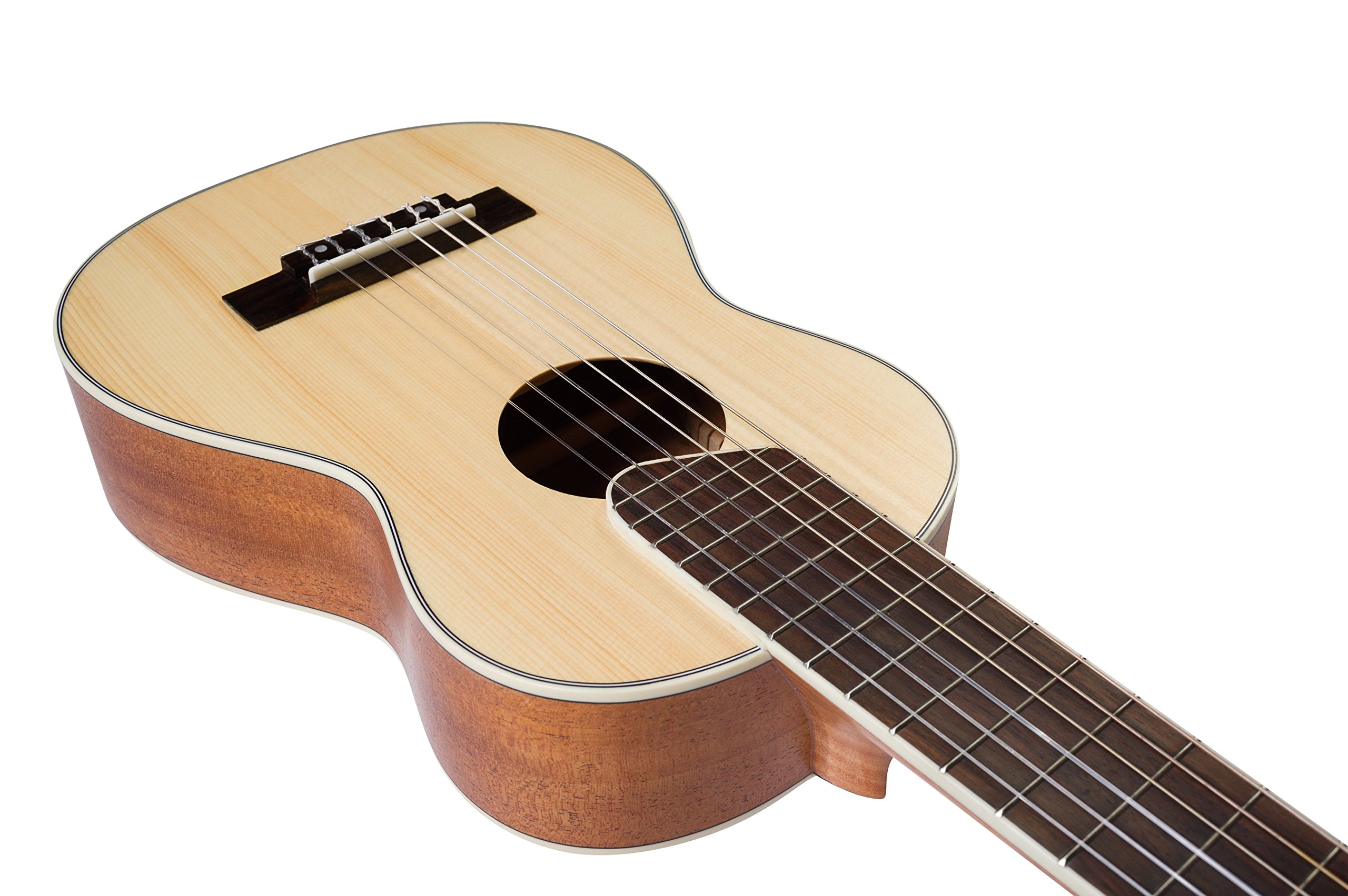 Flight 6-String Guitarlele (GUT350SP/SAP) - Premium Travel Ukulele Guitar Hybrid for Beginners & Professionals | Perfect for Camping, Beach Trips & Small Gatherings
