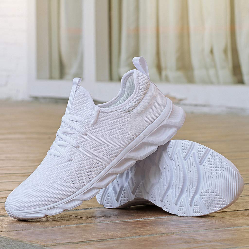 DamYuan Women's Lightweight Slip-On Walking & Running Shoes - Breathable Tennis Gym Workout Sneakers for Women | Perfect for Jogging, Gym Training, and Casual Wear
