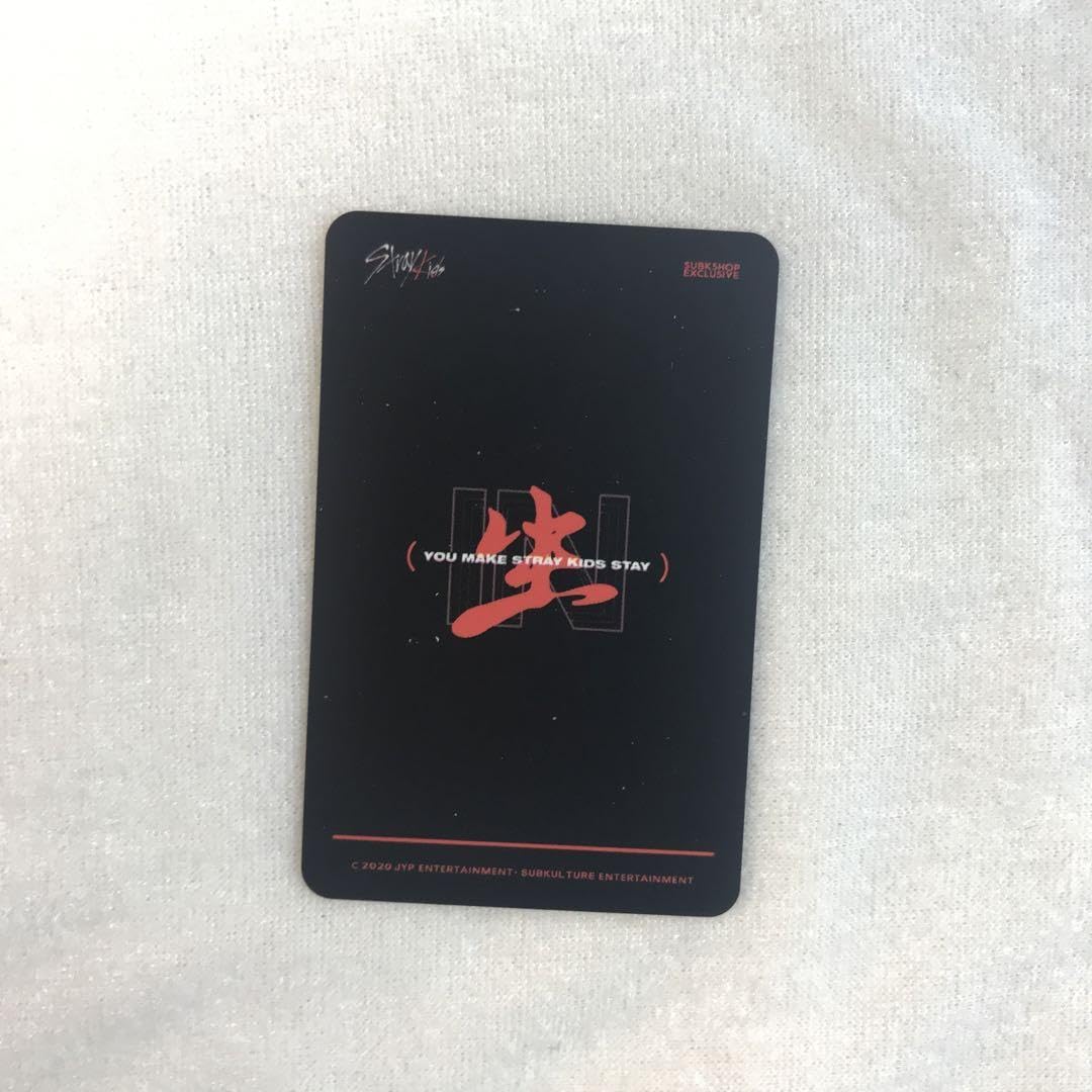 Stray Kids IN RAW Subk Hyunjin Official Trading Card - Exclusive US Store Bonus - K-Pop Collectible for Fans & Merchandise Enthusiasts | Perfect for Display, Gifts, and Trading