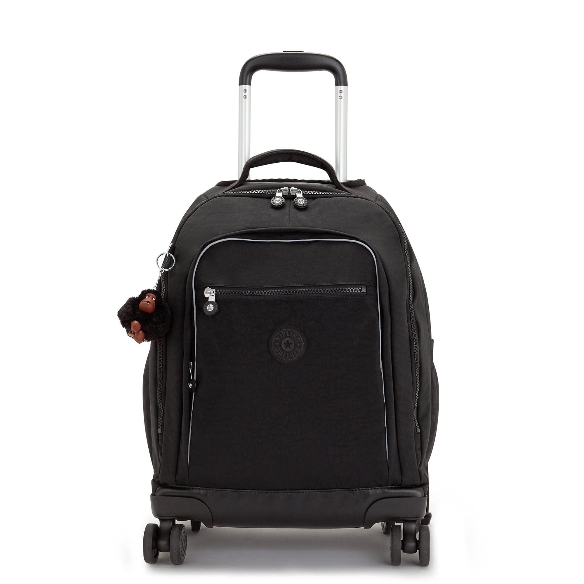 Kipling New Zea 15 Inch Laptop Rolling Backpack - Lightweight Travel Carry-On with Wheels for Business, School & Airplane Use
