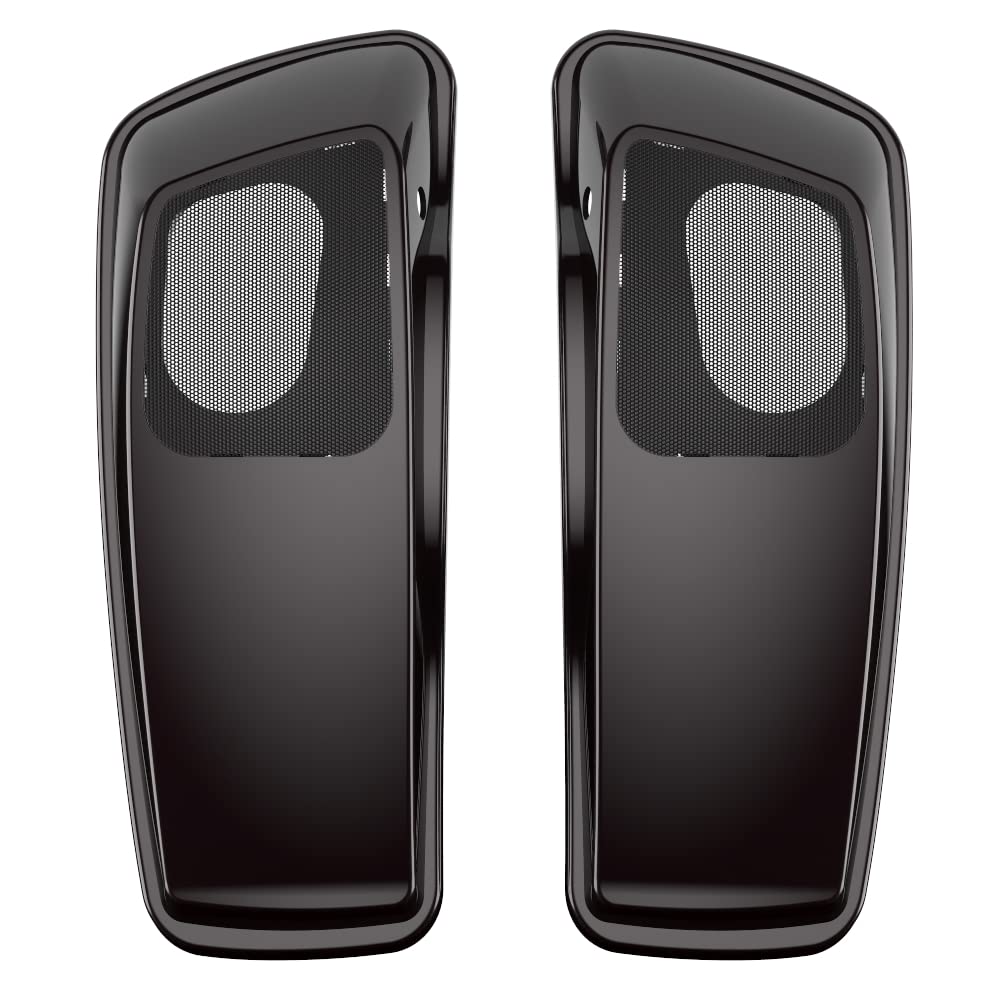 6X9 Saddlebag Speaker Lids for 2014+ Harley Davidson Touring - Color Matched Replacement Parts | Perfect for Audio Upgrades & Custom Motorcycle Accessories