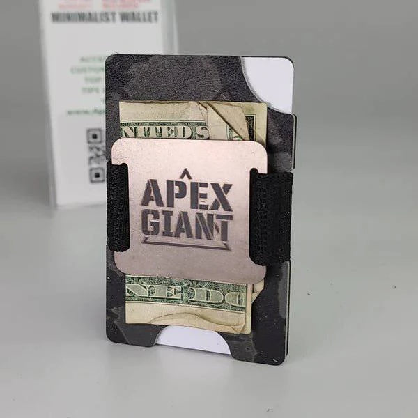 Premium Cedar Grove Outdoors Earth Terrain Nocturnal APEX GIANT Leather Wallet for Men - Perfect for Outdoor Adventures, Travel & Everyday Carry