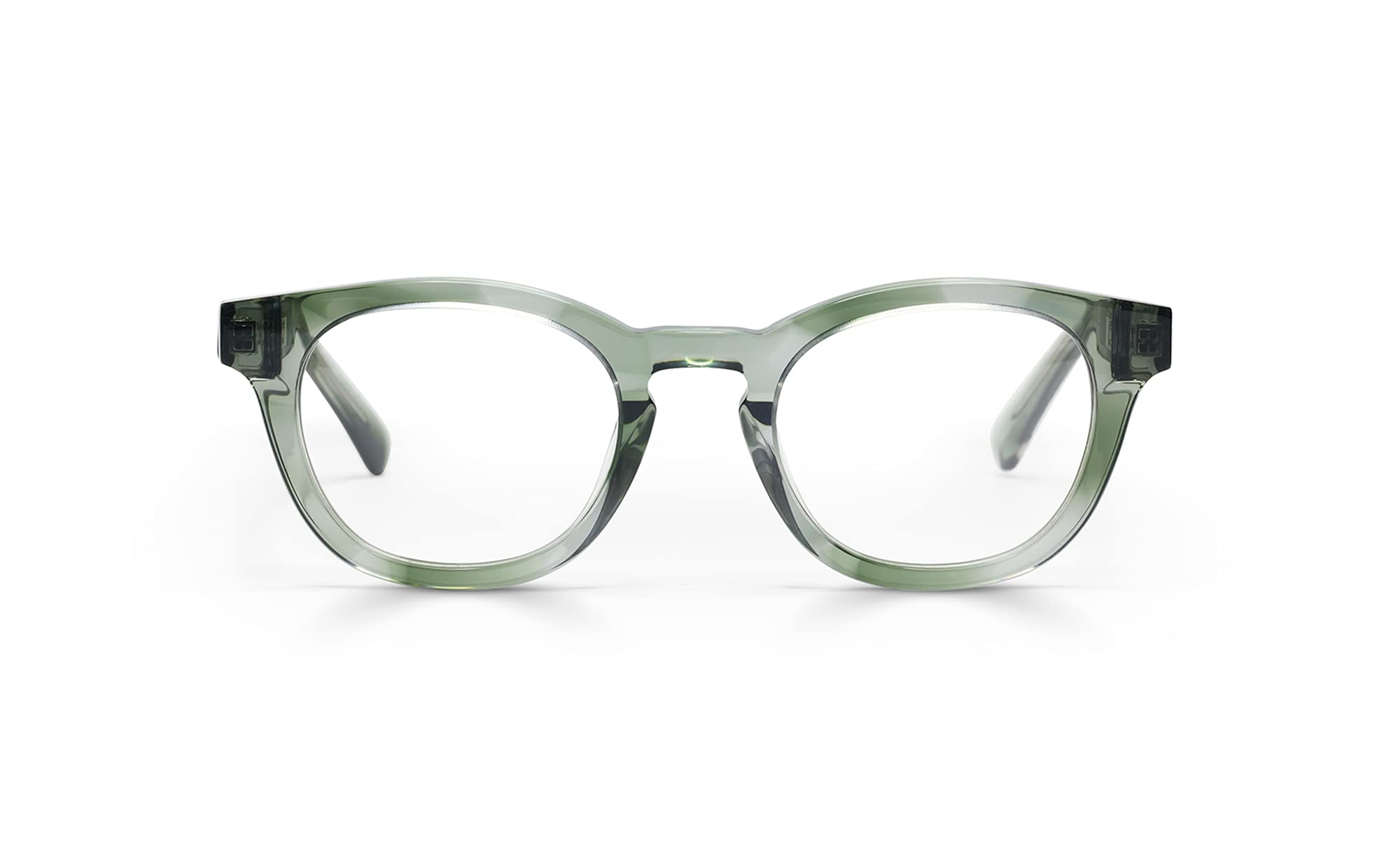 Eyebobs Waylaid Wide Reading Glasses for Men & Women - Premium Round Eyewear Frames for Wide Faces | Comfortable & Stylish for Reading, Work & Daily Use