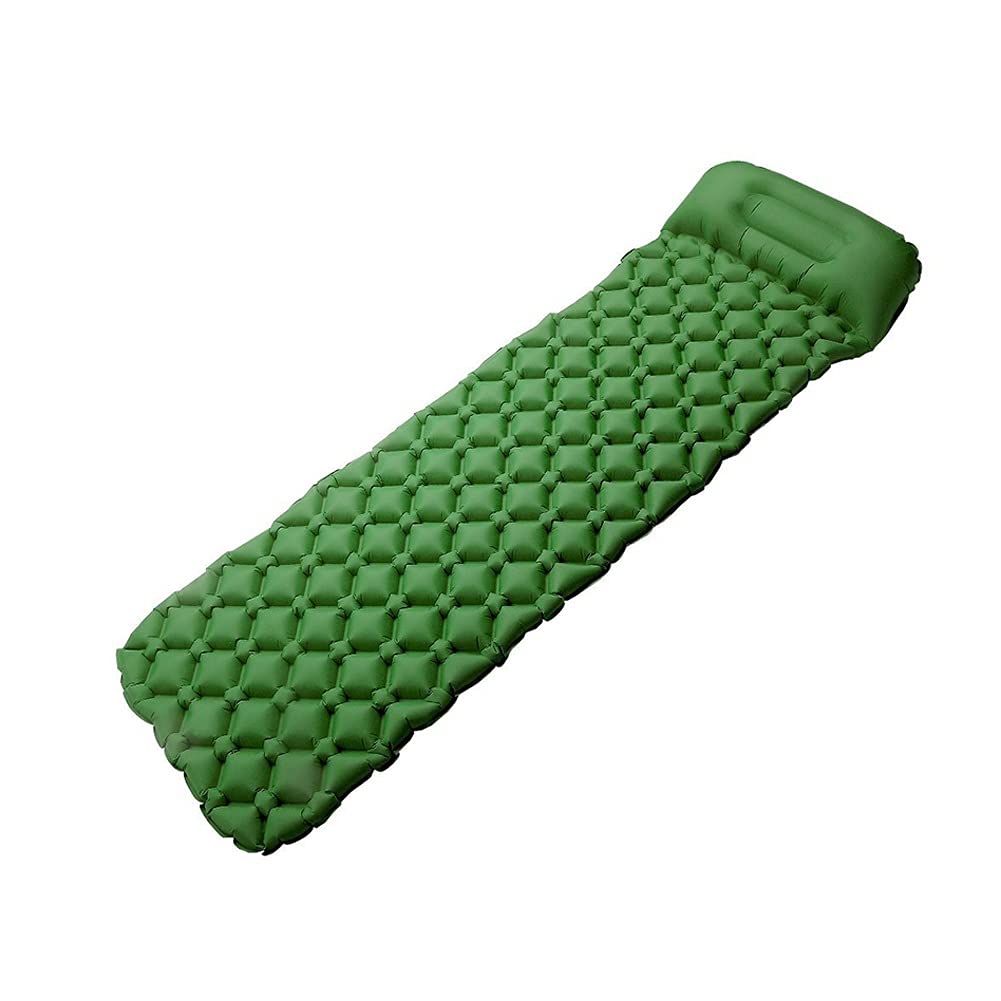 **SHYPT Inflatable Beach Mat with Pillow - Portable Folding Outdoor Cushion for Camping, Garden, Pool & Beach - Waterproof Lounge Chair & Sofa for Relaxing**