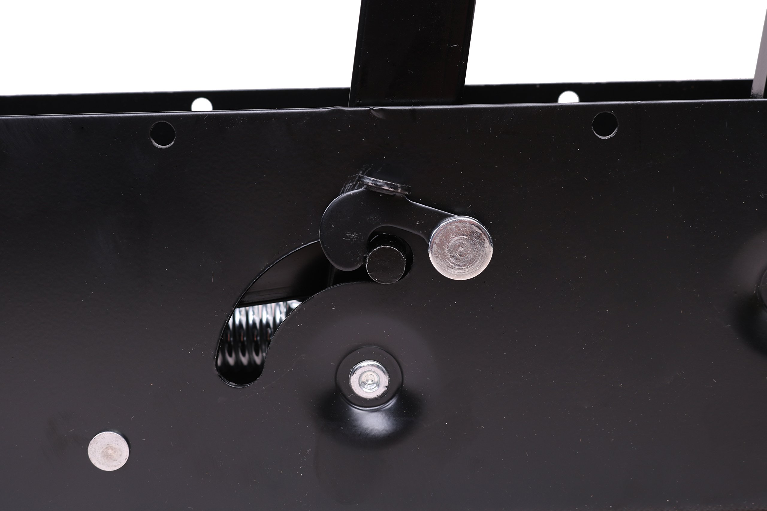 Black Lift-Up Coffee Table Mechanism - DIY Furniture Hardware Hinge Spring for Extendable Table Tops | Perfect for Home Office, Living Room & Dining Room Furniture Upgrades