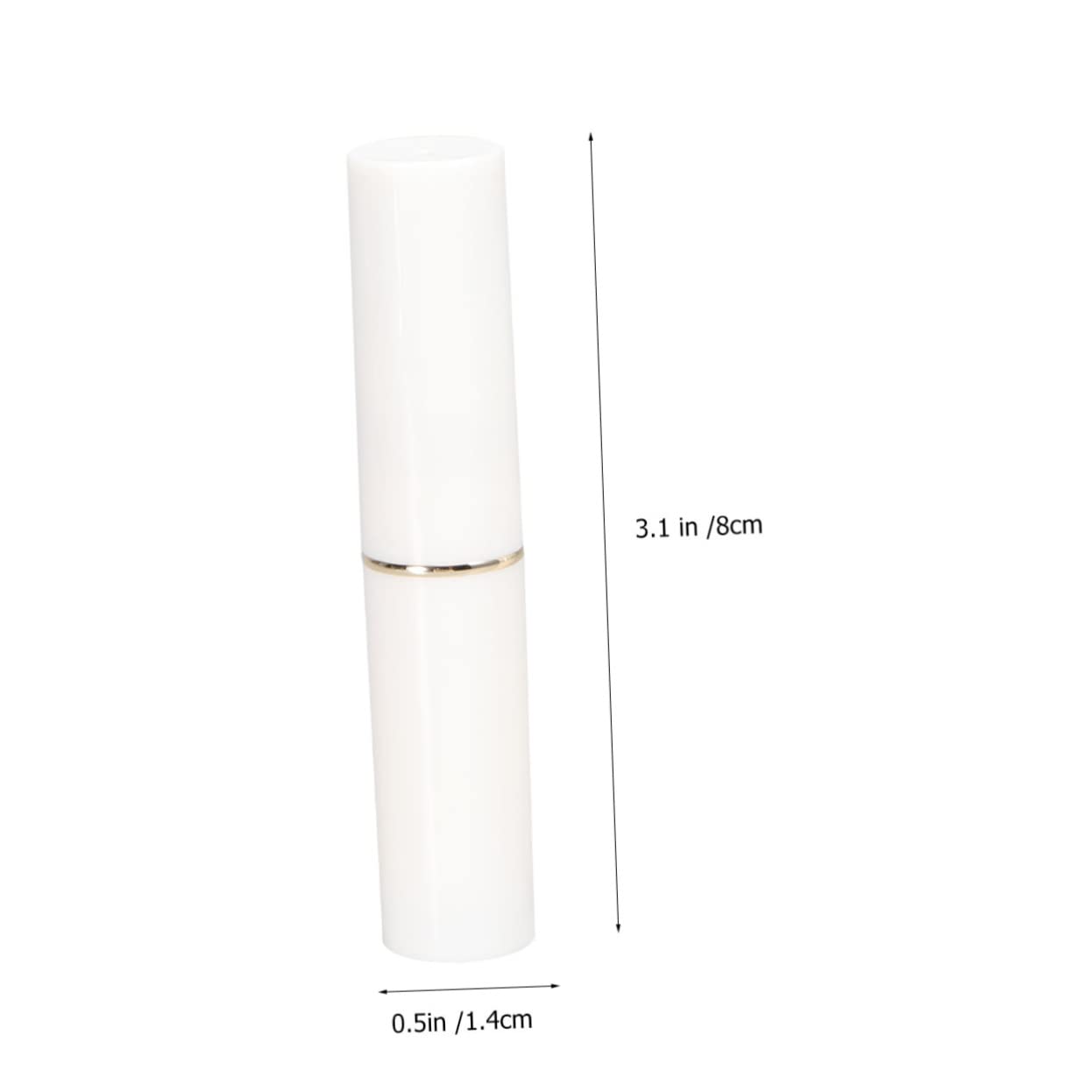 6pcs Empty Lip Balm Tubes with Lids - DIY Lipstick Containers, Purple Lip Balm Storage for Vanity Pouch & Sunglasses Display Stand - Perfect for Homemade Cosmetics, Travel Essentials & Gift Packaging