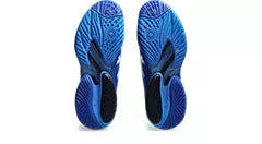 ASICS Men's COURT FF 3 NOVAK Tennis Shoes - Tuna Blue/Silver - High-Performance Tennis Footwear for Competitive Play & Training