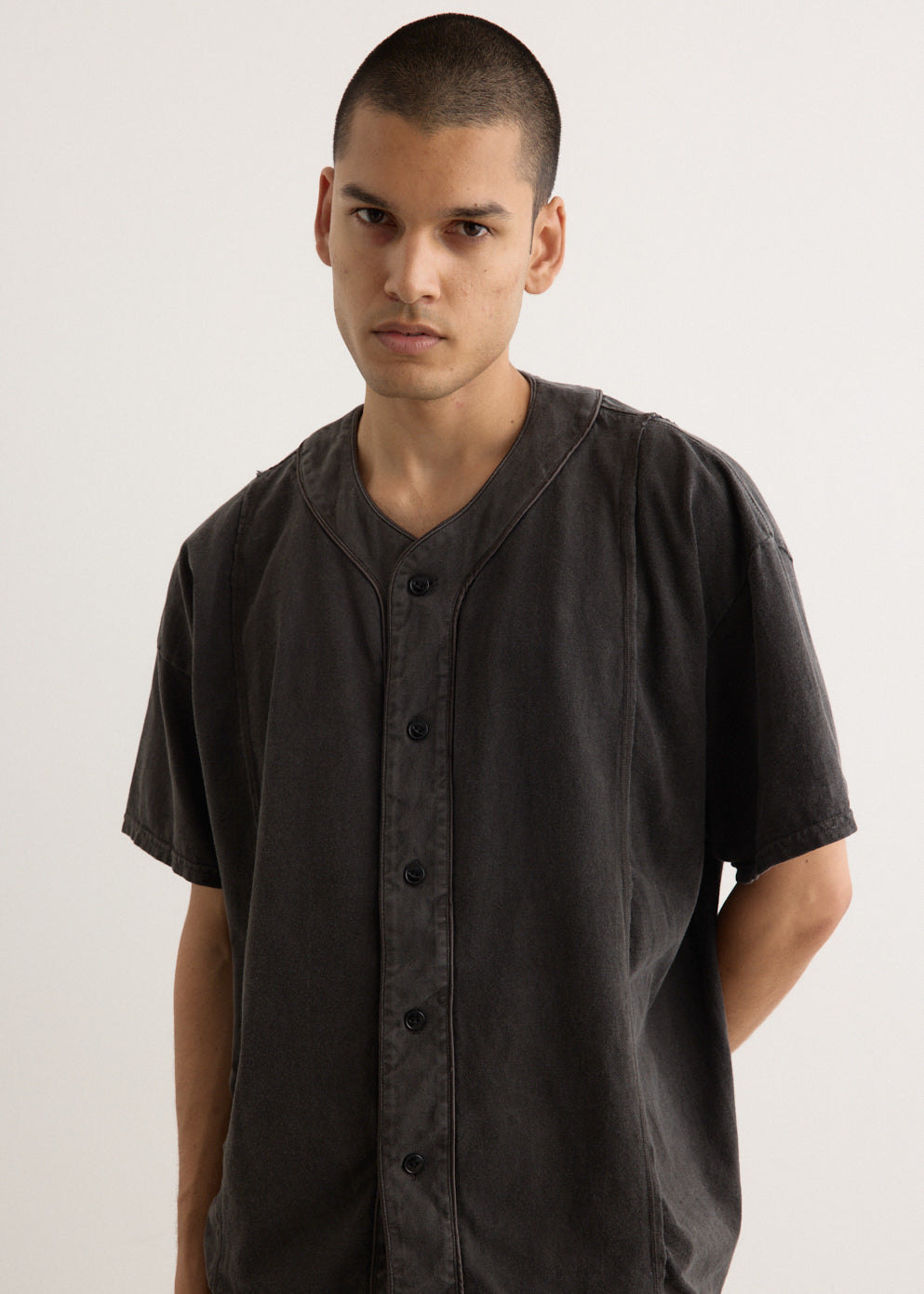 3 Cut Wide Baseball T-Shirt for Men - Comfortable & Stylish Baseball Tee - Perfect for Casual Wear, Sports & Outdoor Activities