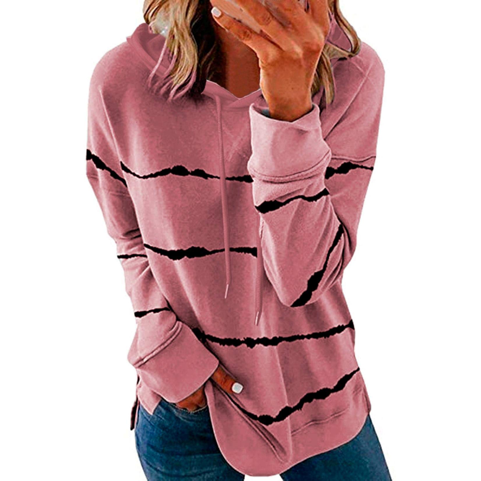 Women's Plus Size Letter Print Oversized Sweatshirt - Long Sleeve Round Neck Casual Loose Tops for Everyday Wear and Lounge Comfort