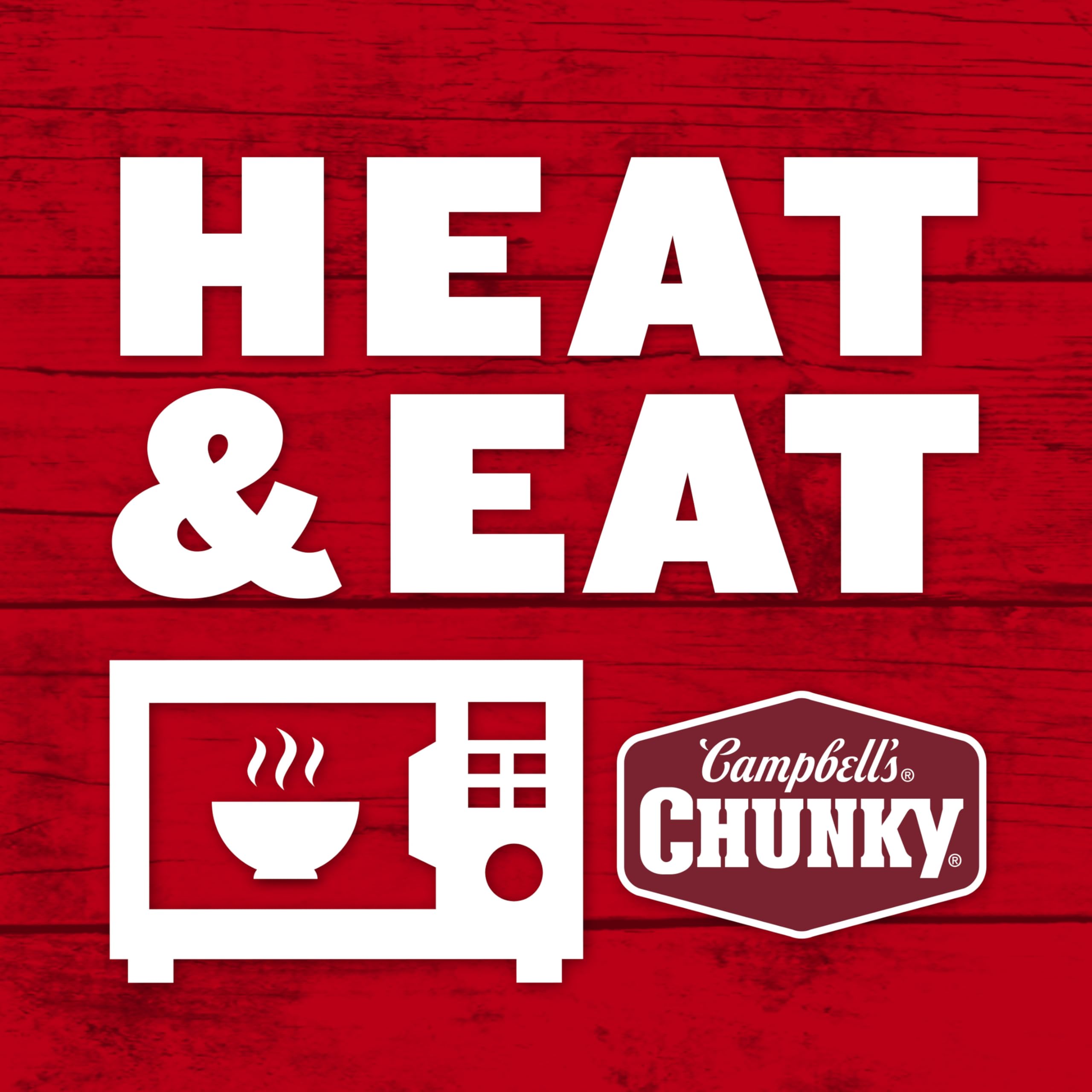Campbell’s Chunky Soup - Savory Pot Roast Flavor, 18.8 oz Cans (Pack of 12) | Hearty Beef & Vegetable Soup for Quick Meals, Camping & Emergency Food Supply