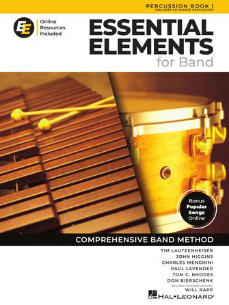 Essential Elements for Band – Percussion/Keyboard Percussion Book 1 with EEi | Beginner Band Method Book | Perfect for School Music Programs & Private Lessons
