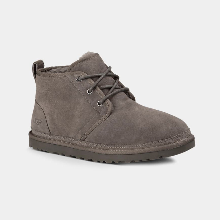 UGG Neumel Suede Boots for Men & Women - Comfortable Winter Boots with Sheepskin Lining - Perfect for Cold Weather, Snow & Casual Outfits