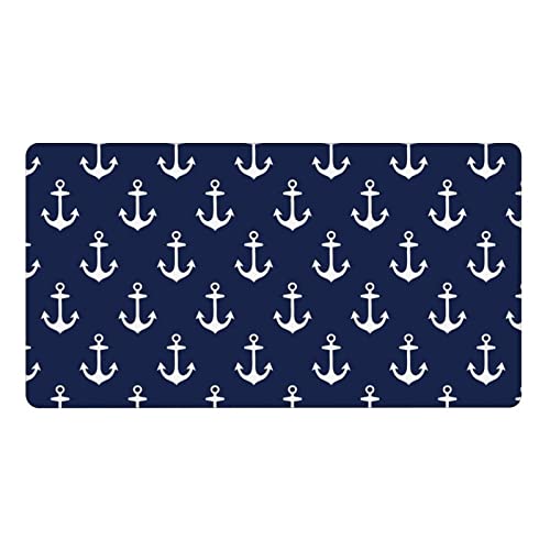 Nautical Anchor Navy
