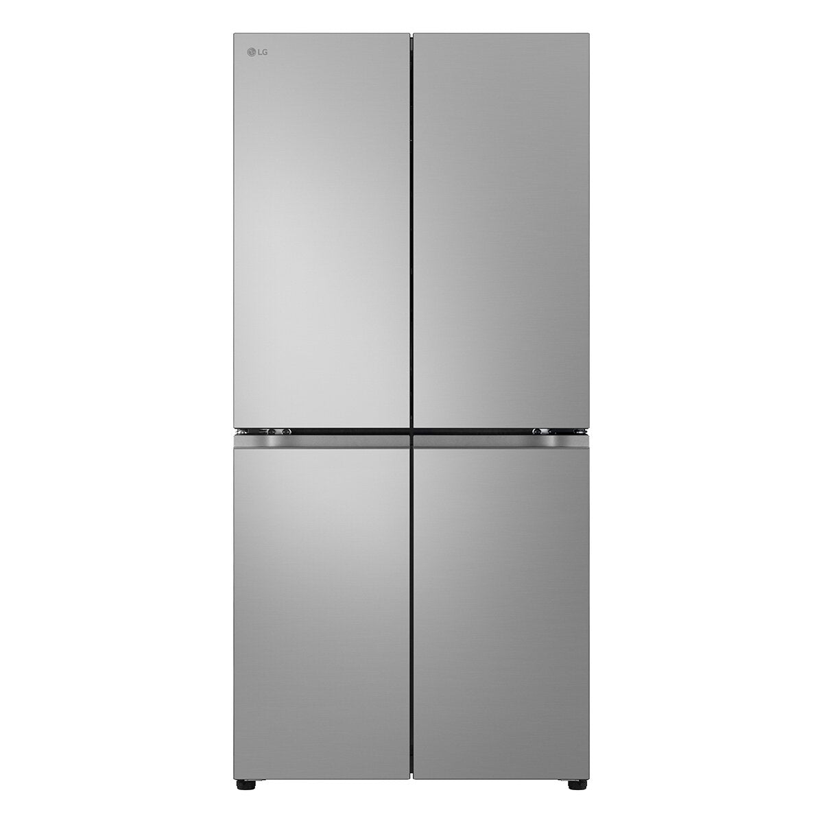 LG 530L French Door Refrigerator with Smart Cooling System - Stainless Steel GF-B505PL - Energy Efficient Large Capacity Fridge for Modern Kitchen & Family Use