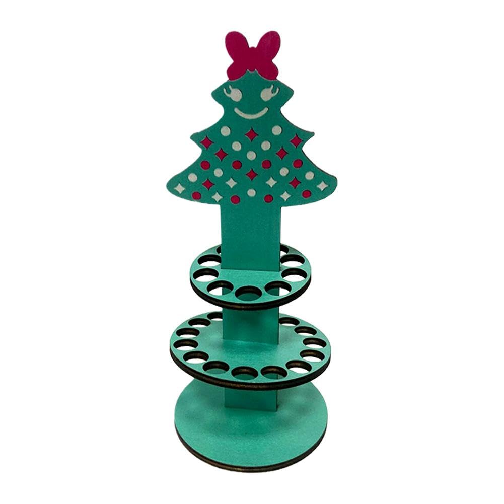 SUCADA Handmade Wooden Christmas Money Holder - Unique Xmas Tree, Reindeer & Snowman Desktop Ornament - Festive Holiday Home Decor & Funny Gift Idea for Christmas - Perfect for Office Decor, Stocking Stuffers & Holiday Party Favors