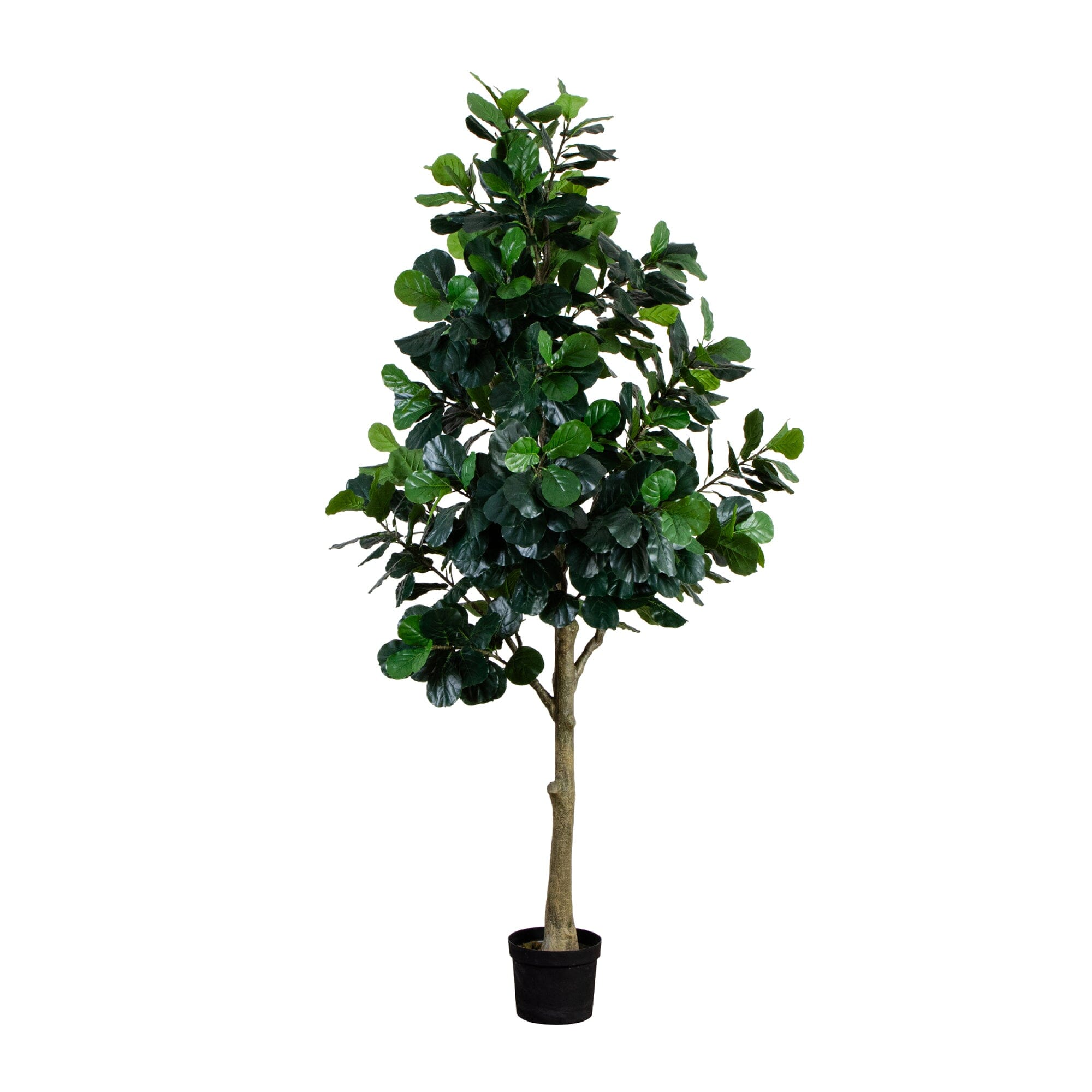 13' Artificial Fiddle Leaf Fig Tree - Realistic Fake Plant for Home Decor, Office, Living Room & Indoor Spaces - Perfect for Housewarming Gifts & Interior Design