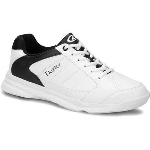 Dexter Men's Ricky IV White & Black Wide Bowling Shoes - Comfortable & Durable for League Play & Tournaments