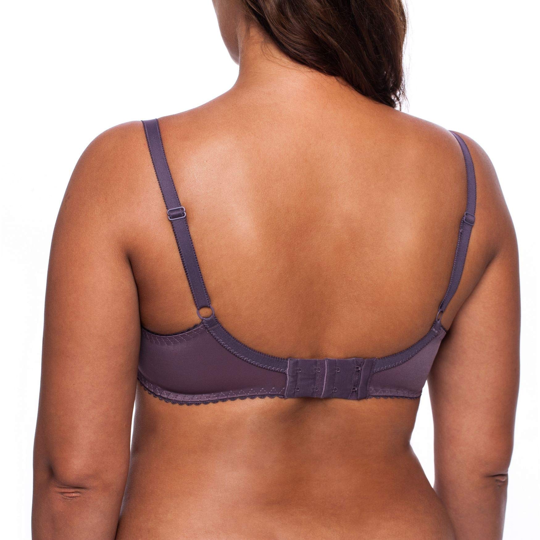 Frugue Women's Padded Wireless Plus Size Minimizer Bra - Comfortable Full Coverage Support for Everyday Wear & Active Lifestyles