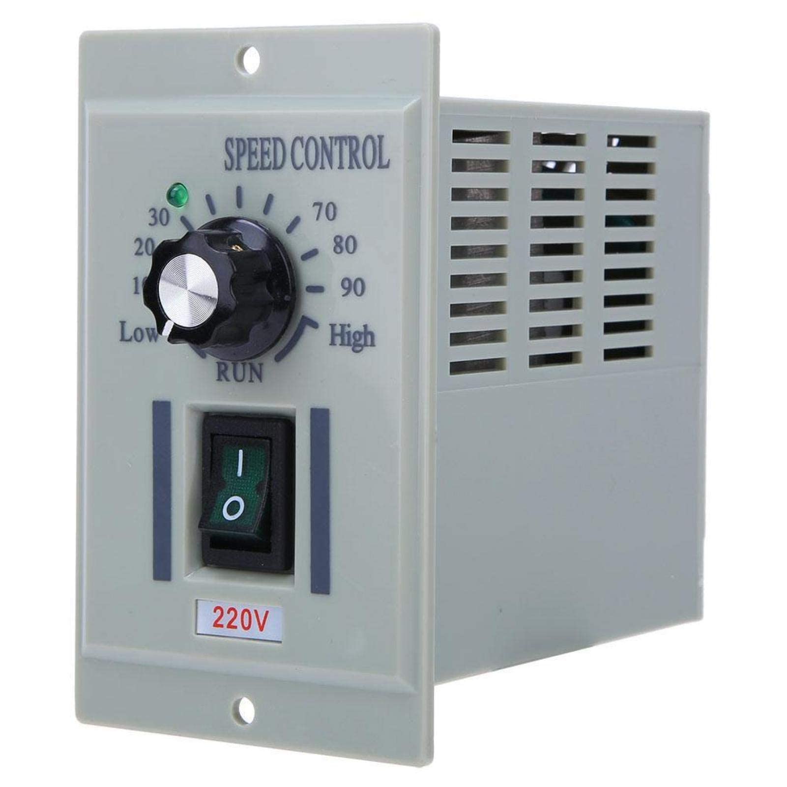 220V AC Motor Speed Controller - DC 0-180V Output, Variable Speed Governor for Packaging Equipment & Industrial Machinery | Perfect for Conveyor Belts, Mixers, Fans & More