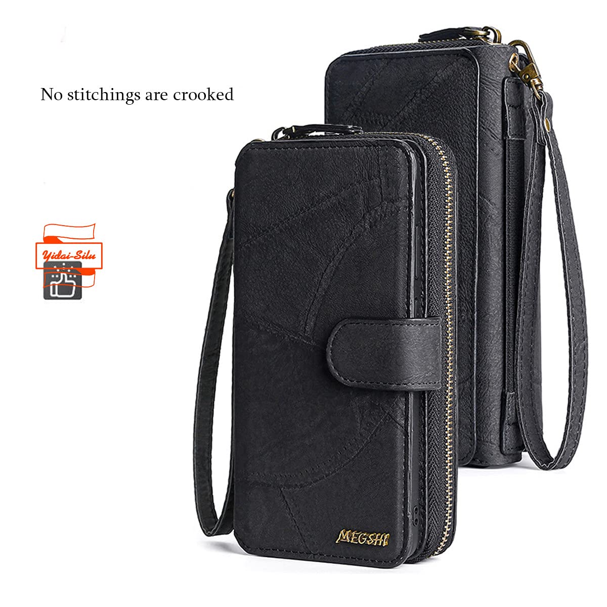 Premium PU Leather Magnetic Flip Case for iPhone 13 Pro (6.1
