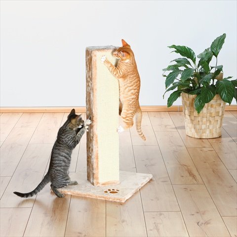 FlyFree Soria Cat Scratching Tower - Durable Sisal Post & Plush Perch for Indoor Cats - Perfect for Climbing, Scratching & Lounging at Home