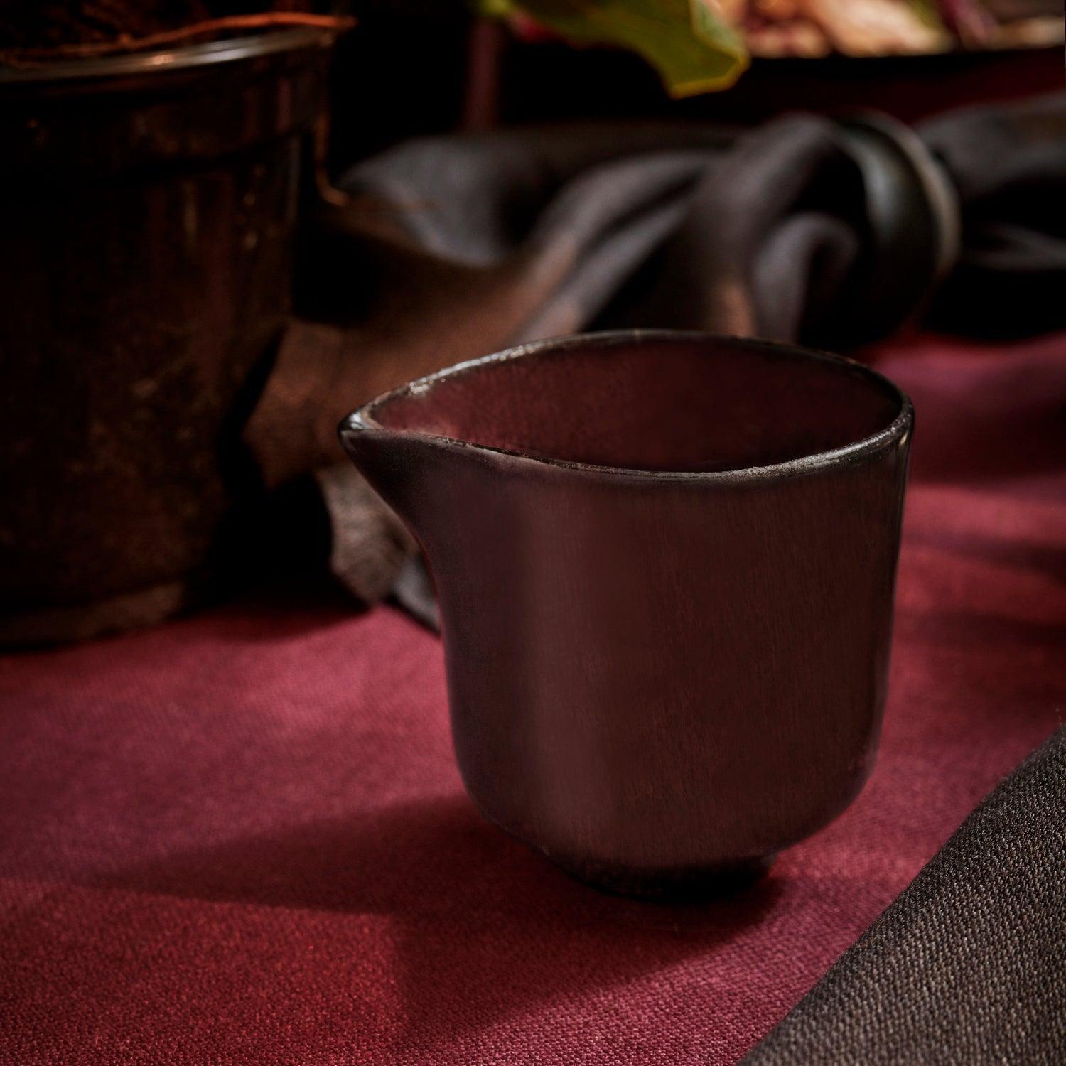 Premium Terra Cotta Sauce Server & Wine Pourer - Perfect for Italian Cuisine, Dinner Parties, and Elegant Wine Tasting Events
