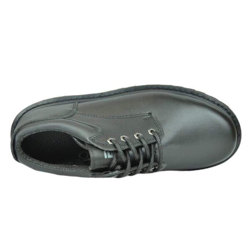 4'' Men's Work Shoes - Slip Resistant Oxford Construction Shoes for Safety & Comfort | Ideal for Construction Sites, Warehouses & Outdoor Labor