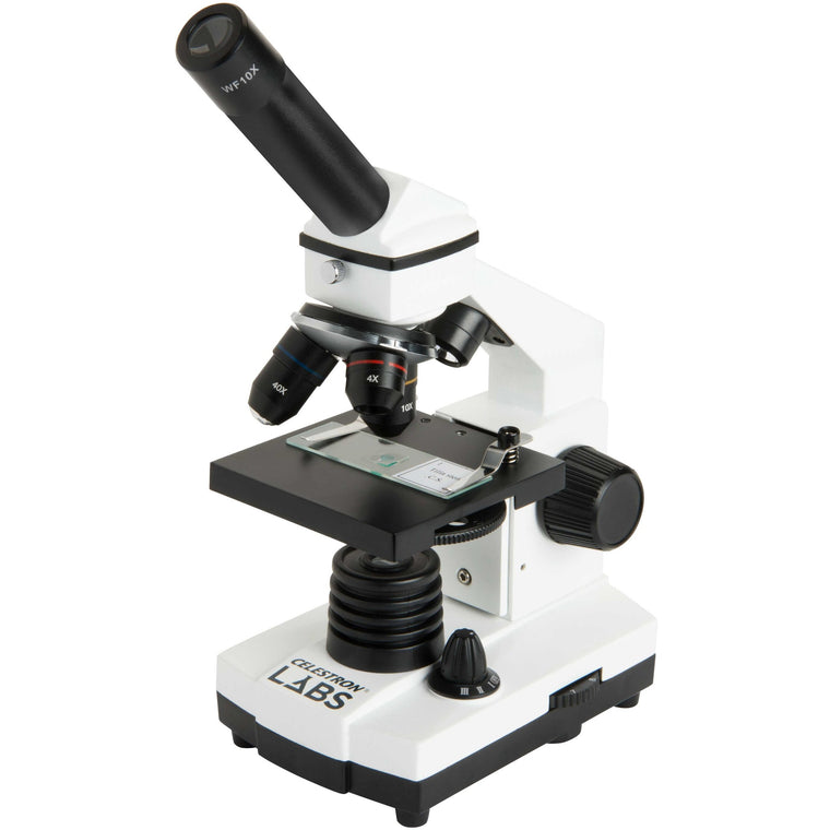 LABS CM800 Compound Microscope 40X-1000X Magnification with LED Illumination - Perfect for Students, Hobbyists & Home Science Experiments