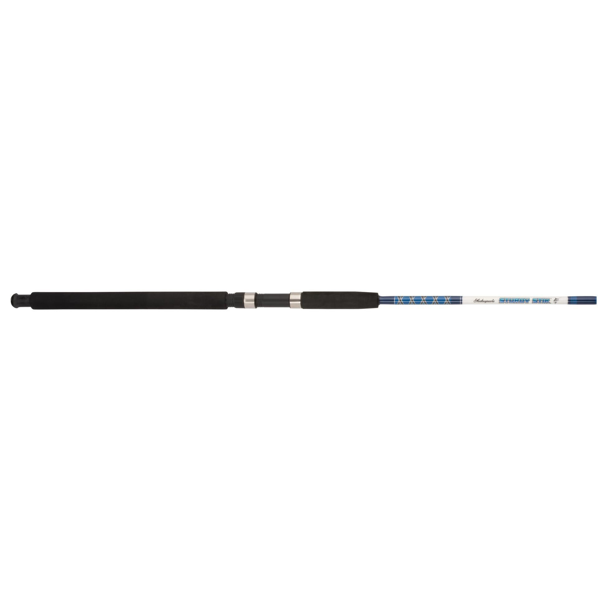 Sturdy Stik Bigwater Spinning Fishing Rod - Heavy Duty Saltwater & Freshwater Casting Rod for Bass, Trout, Salmon | Perfect for Offshore & Inshore Fishing