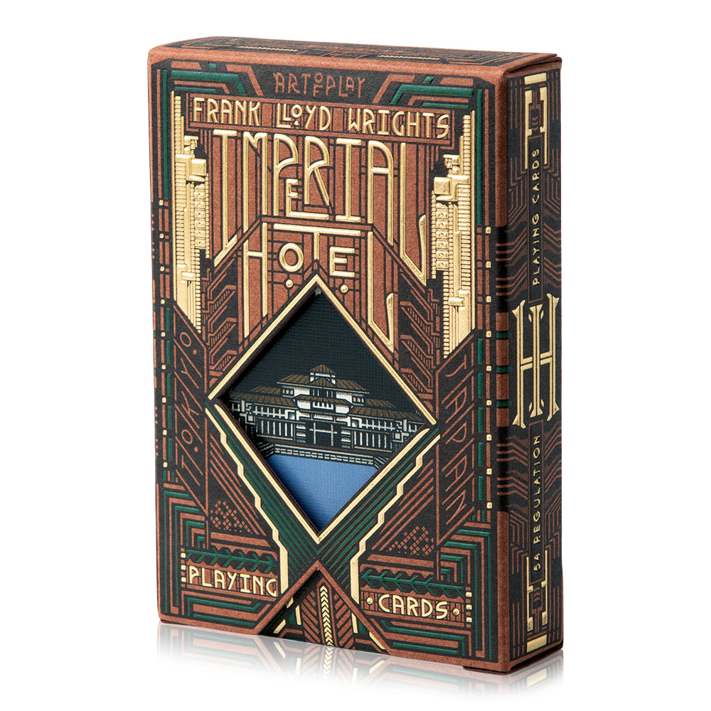 Imperial Hotel Playing Cards - Premium Quality Poker Cards for Magic Tricks, Card Games & Collectibles - Perfect for Casino Nights, Poker Parties & Gifts