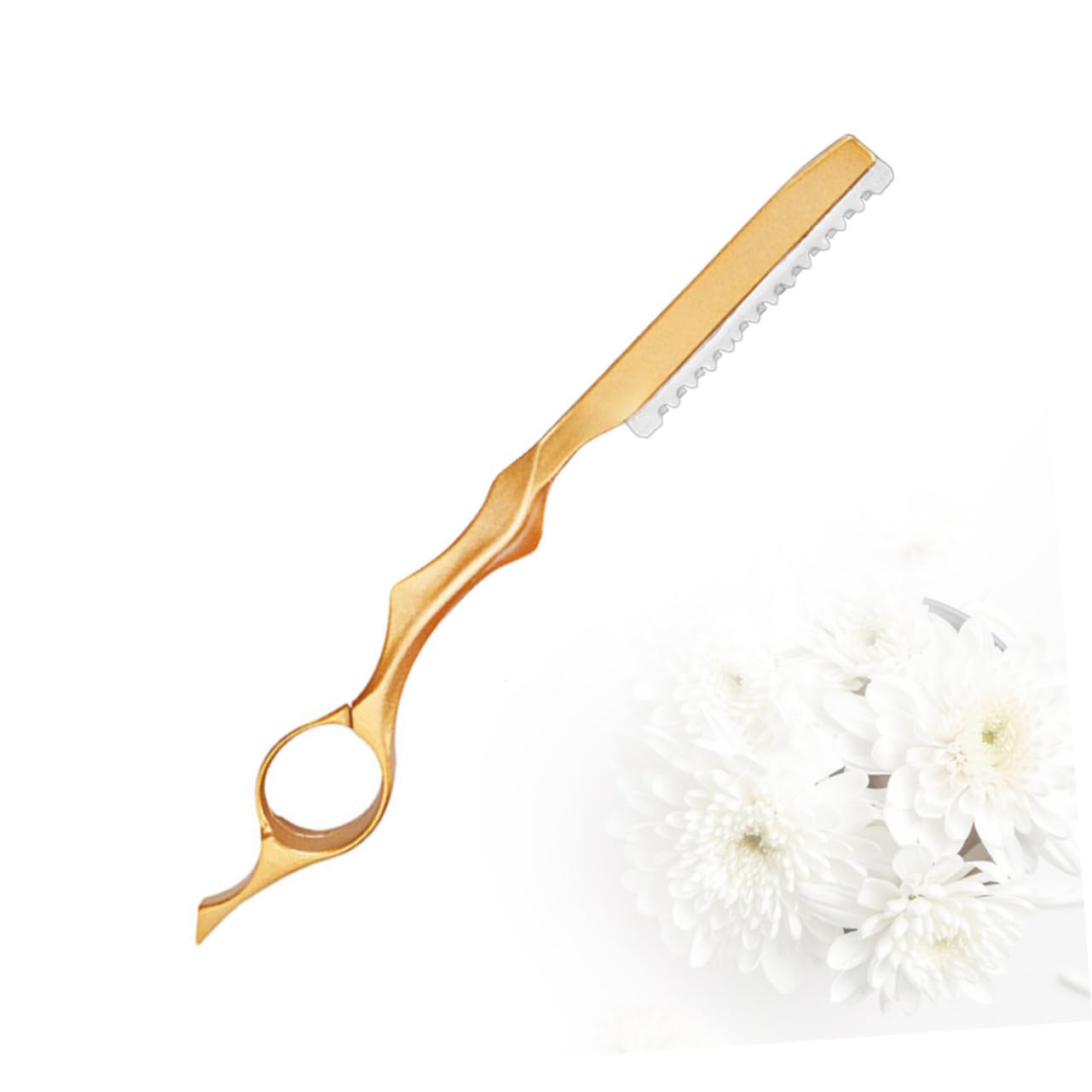 Professional Hair Thinning Scissors & Layering Razor - Sharp Styling Shears for Texturizing & Trimming - Safe for Skin & Comfortable Grip - Perfect for Salon & Home Haircuts (Portable & Travel-Friendly)