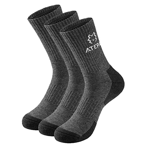 Grey - 3 Pairs - X-large