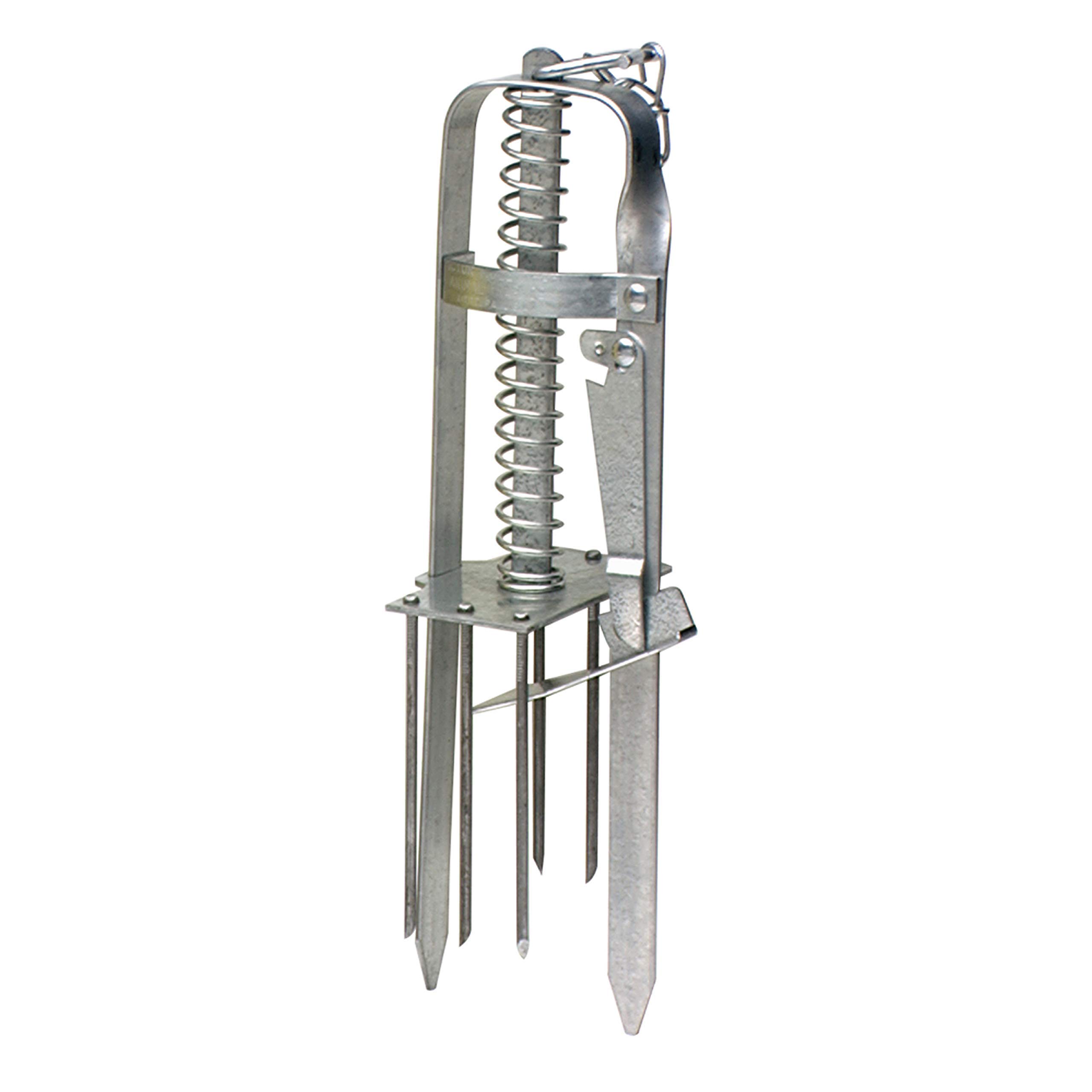0645 Plunger Style Mole Trap - Fast & Humane Mole Killer for Yard & Garden (1-Pack) | Effective Rodent Control for Lawns, Farms & Backyards
