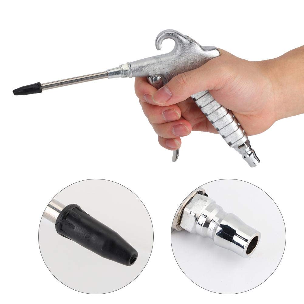 High Pressure Air Blow Gun - Dust Blower Cleaner Tool for Auto, Car, Workshop & Electronics with Quick Connect Fitting - Perfect for Cleaning Hard-to-Reach Areas, Machinery & DIY Projects