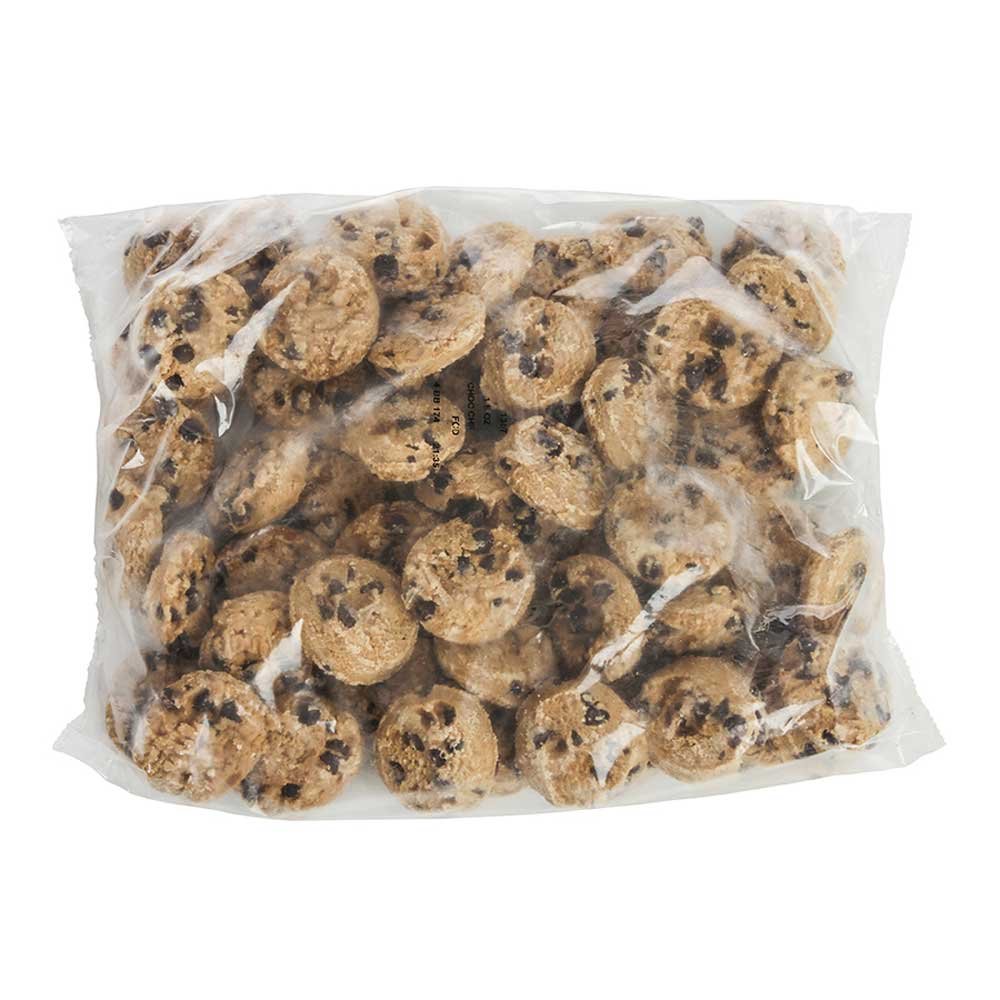 Otis Spunkmeyer Gourmet Chocolate Chip Cookie Dough - 5 lb Bag (4 Pack) | Ready-to-Bake Cookies for Parties, Events & Home Baking